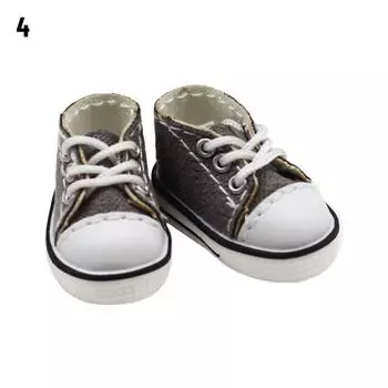 New Doll Gift Toys DIY Casual Wear Shoes Doll Canvas Shoes Clothes Accessories Fashion Sneakers 4