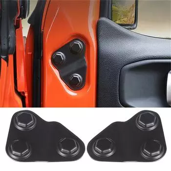 New Door Screw Protector Cover Trim For Jeep Wrangler JL JLU JT 2018 2019 2020 2021
