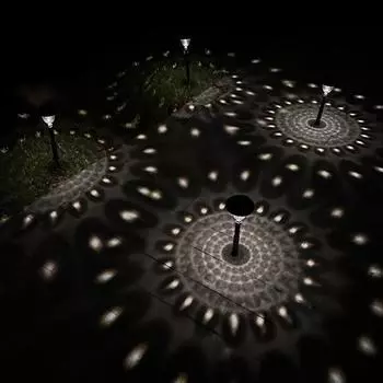 Новые каплевидные солнечные наземные светильники для украшения двора, сада, ландшафта, светодиодные водонепроницаемые светильники для газона с фейерверками