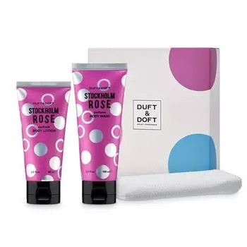 (NEW) Duff and Dot Stock Hollms Perfume Body Wash Lotion Set, 1, набор популярной корейской косметики