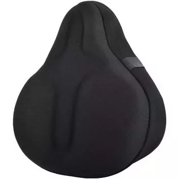 New electric bicycle seat cushion cover mountain bike soft and comfortable thickened seat cover 3d battery car silicone seat cushion cover Large