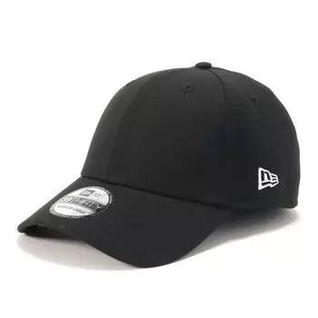 New Era 3930 Basic Black White Size 25J Cap, L/XL,