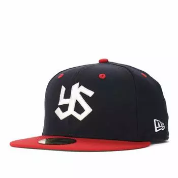 New Era 5950 YAKSWACL NPB CLSC NAVY 21J Size Cap, Navy, 7.1/2
