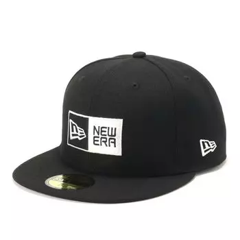New Era 59FIFTY Box Logo Black Cap,