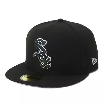 New Era 59FIFTY Cap by MLB Chicago White Sox Also UNDER VISOR hats for men and Also SOX 5950 SOX straight flat perfect for summer sun protection and