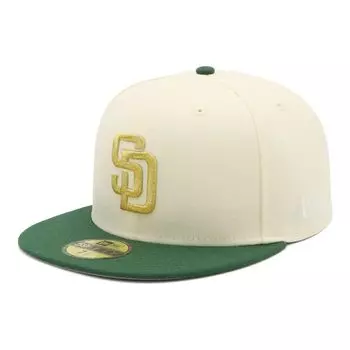 New Era 59FIFTY Cap by MLB San Diego SD 7 Under ONSPOTZ and Flat Summer Sun UV Stylish Various Styles (70930895 NER36C9294) Padres,