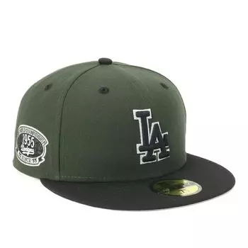 New Era 59FIFTY Cap featuring the MLB Los Angeles Shohei Ohtani in LA Dark Seaweed Green with Side Patch and Under Exclusive to and Gokyu Fifty 5950