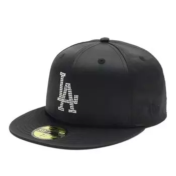 New Era 59FIFTY Cap featuring the MLB Los Angeles Shohei Ohtani in LA Black with MLB Rhinestone Exclusive to and 5950 Straight Flat Stylish Streetwear