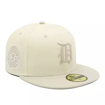 New Era 59FIFTY Cap MLB Detroit Tigers DET Side Patch Exclusive to and 5950 Side Straight Flat Stylish Streetwear Travel Sun Protection (70907350,