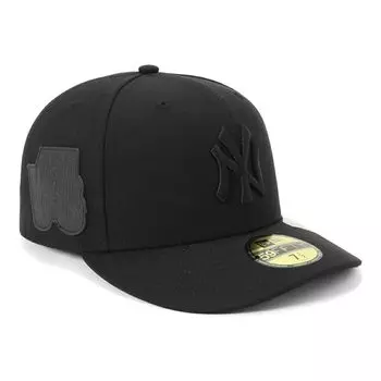 New Era 59FIFTY Cap MLB New York Yankees NY Black 7 Side Patch ONSPOTZ Exclusive and Hat 5950 Side Patch Deep Gill BB Cap UV Protection Trendy Design
