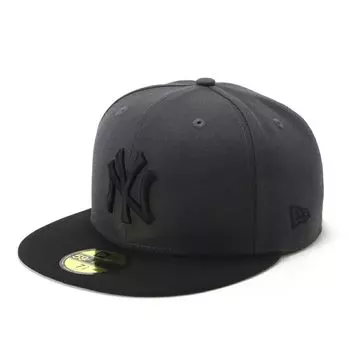 New Era 59FIFTY Cap MLB New York Yankees NY UNDER VISOR and 5950 Straight Flat Visor Unisex Hat for Summer Sun Protection and UV Stylish Hairstyles