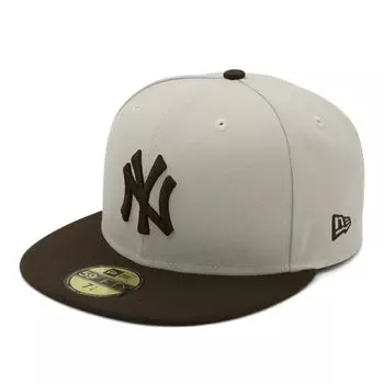 New Era 59FIFTY Cap MLB New York Yankees NY ONSPOTZ Exclusive and 5950 Straight Flat Visor BB Cap with Deep UV Trendy Functional Hat (14666272