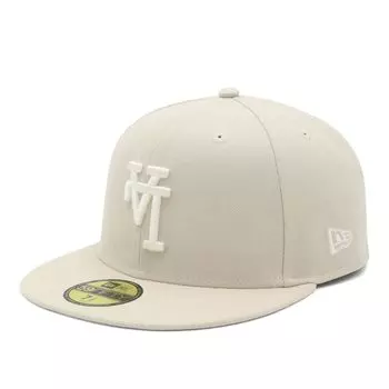 New Era 59FIFTY Los Angeles Dodgers ONSPOTZ LA 7 59Fifty Up Side MLB Los Angeles Dodgers Cap, Exclusive, Stone, 1/2 Down,