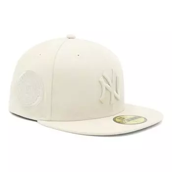 New Era 59FIFTY MLB Cap in Tonal Colors and NY Sizes 7 5950 NEYYAN TONAL PACK STO Stone, 5/8,