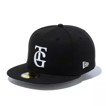 New Era 59FIFTY NPB YG Black Size 7 NPB AC YOMGIA Size 25J Cap, 7/8, 5950, VISITOR,