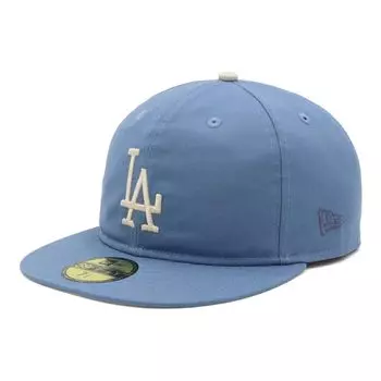New Era 59FIFTY Soft Buckram Cap in Sunburn and LA Faded Size 7 LOSDODCO SUNBURN BLU Blue, 5/8 (5950SB)
