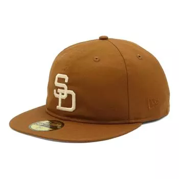 New Era 59FIFTY Soft Buckram Sunburn SD Toasted Peanut Size 7 5950SB SADPADCO SUNBURN BRN Cap, 3/4,