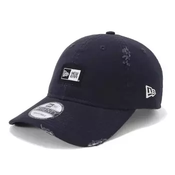 New Era 920 Washed Duck Box Logo WP Sizes Cap, Navy, M/L