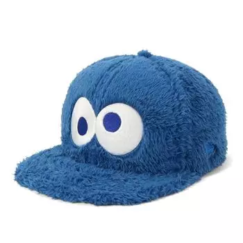 New Era 950 Sesame Street Collaboration Fur Cap, Blue, M/L