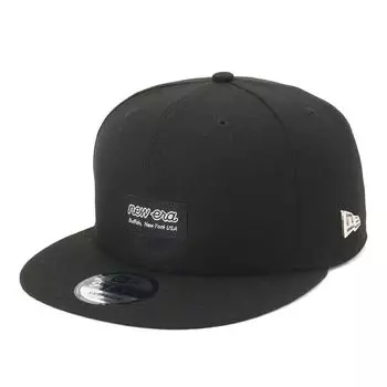 New Era 9FIFTY Cap with Metal Flag Logo Sizes 950 METAL FLAG BLK SIL 251 14388581 NER36C4839 Badge, Black/Metal Silver, M/L,
