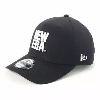 [New Era] 9FIFTY Стрейч Снэп Квадратная Кепка с Логотипом New Era, Черная