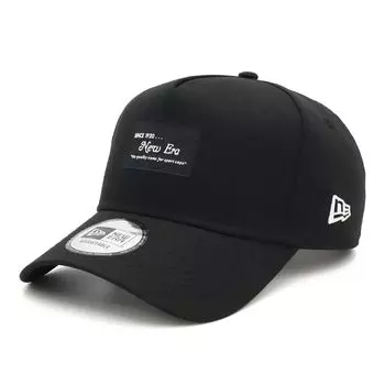 New Era 9Forty Black Patch Exclusive to ONSPOTZ A-Frame Cap, Black,