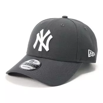 New Era 9FORTY Cap in MLB New York Yankees NY Dark Graphite and Exclusive to and Perfect for travel and sun A great (Velcro Adjustable, 14550965,