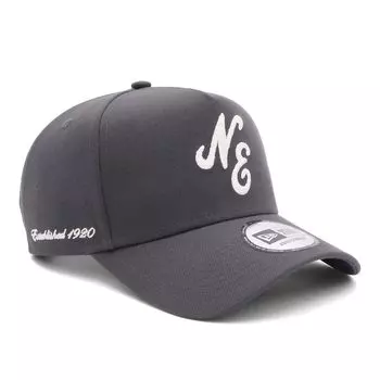New Era 9Forty Classic NE Logo Cap in Dark Exclusive to Free Shipping A-Frame Graphite, Onspotz,