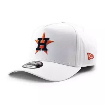 New Era 9FORTY Snapback Houston Astros MLB SNAPBACK CAP WHITE HOUSTON ASTROS 940AF White Hat A-FRAME A-FRAME [Used]