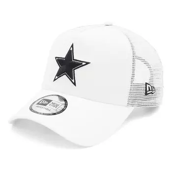 New Era 9FORTY Trucker Mesh Cap NFL Dallas ONSPOTZ and Summer Sun UV Cool Various Styles A-Frame (14666225 N840AT058), Cowboys, White, Exclusive,