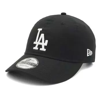 New Era 9THIRTY MLB LA Black Size 930 NONWAS LOSDOD BLK WHI 25J Cap, L/XL,