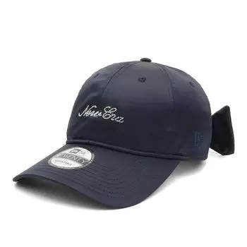 New Era 9TWENTY Long Cap Ribbon ONSPOTZ Long Long Stylish Streetwear Travel Sun Gift Visor/Ribbon (14693425 NER36C9029) Navy, Rhinestone, Exclusive,