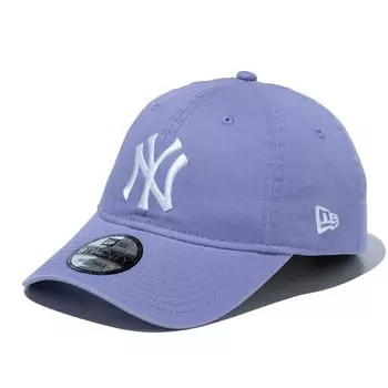 New Era 9TWENTY Low MLB NY Size 920 Washed Neyyan Lav Size 25J Cap, Lavender, S/M, White,