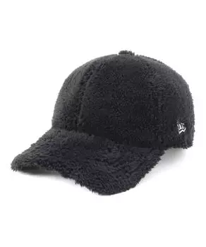 New Era 9TWENTY Mink Fleece Solid Black Cap (Free 920VS)