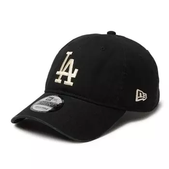New Era 9TWENTY MLB LA Black 920 Washed Duck Los Dod Size NER36C1995 Cap, Black, M/L, 14388750,