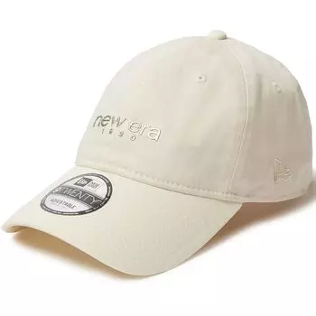New Era 9TWENTY TPU Cap with Metallic Logo in Light Sizes NER36C6343 Two-Tone Cream/White, M/L, 14388807,
