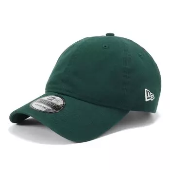New Era 9TWENTY Washed Cotton Basic Dark Green Cap,