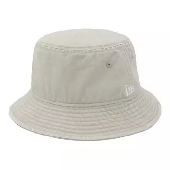 New Era Acid Wash Bucket ONSPOTZ 9Thirty Long Visor Duck Cotton Easy Snap Cap with Company Logo Hat, Exclusive, Stone, S/M