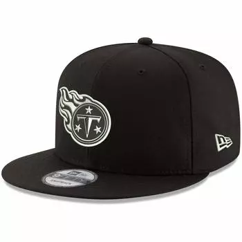 New Era Black Tennessee Titans 9FIFTY Регулируемая кепка мужская B-Dub