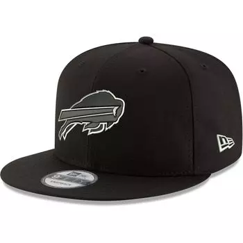 New Era Buffalo Bills Hat NFL Black White 9FIFTY Snapback Adjustable Cap Adult One Size