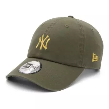 New Era Casual Classic Cap MLB New York Yankees NY New Olive Green FREE MLB ONSPOTZ Exclusive and Casual Classic Hat Fashion Trends Popular Size