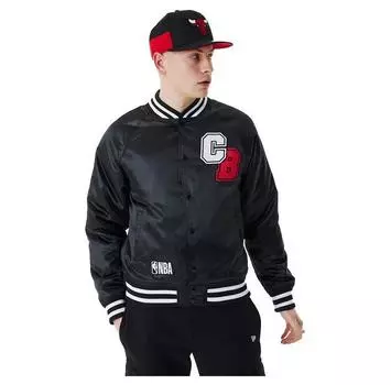 New Era Chicago Bulls Chicago Bulls Team Logo Satin bomber куртка L