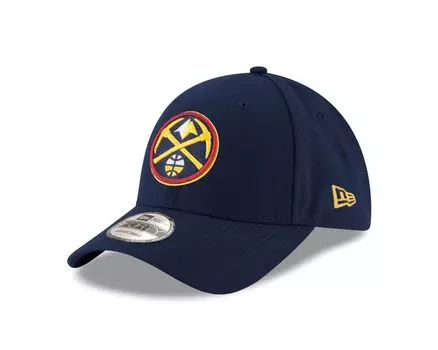 New Era Denver Nuggets The League 9FORTY Регулируемая Кепка Темно-Синяя