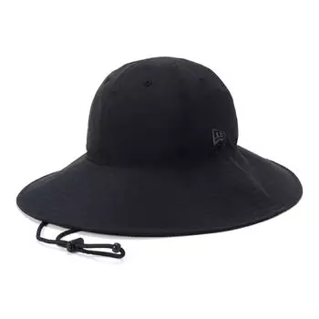 New Era Explorer Wide Brim Nylon Bucket Sizes 14388418 Women s Hat, Black, S/M, (NER36C4296)