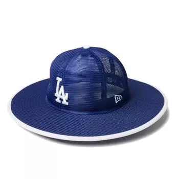 New Era Fitted Long Brim Mesh MLB LA Dark 7 Los Dod NER36C9356 Hat, Royal, 1/2 inch, Droy, 14388409,