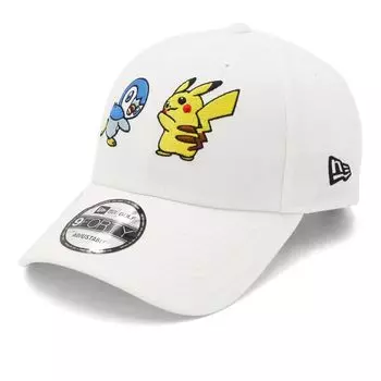 [New Era] GF 940VSOP Pokemon Pikachu Piplup Кепка 14124529 Белая