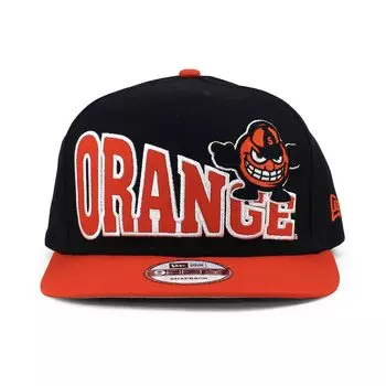 [New Era] Кепка 9FIFTY Snapback [КЕПКА NCAA STOKED SNAPBACK] Шляпа 950 Колледж MLB NHL NBA (Сиракузский оранжевый (военно-морской флот)) [Использовал]