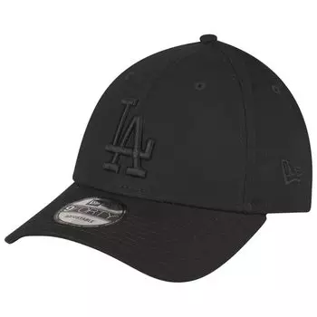 New Era Кепка 9Forty Strapback Los Angeles Dodgers черная - чёрный