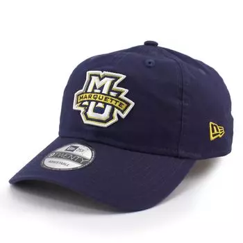 [New Era] Кепка 9TWENTY Marquette Golden Eagles NCAA CORE CLASSIC CAP NAVY MARQUETTE GOLDEN EAGLES 920 Navy College COLLEGE Университетская Шляпа [Б/у]