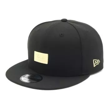 [New Era] Кепка New Era 9FIFTY 14550962 N840NF307 ЧерныйЗолотой Черная Металлическая Пластина Эксклюзив ONSPOTZ Мужская Женская Кепка Снэпбэк 950 Стильный Уличный Бренд